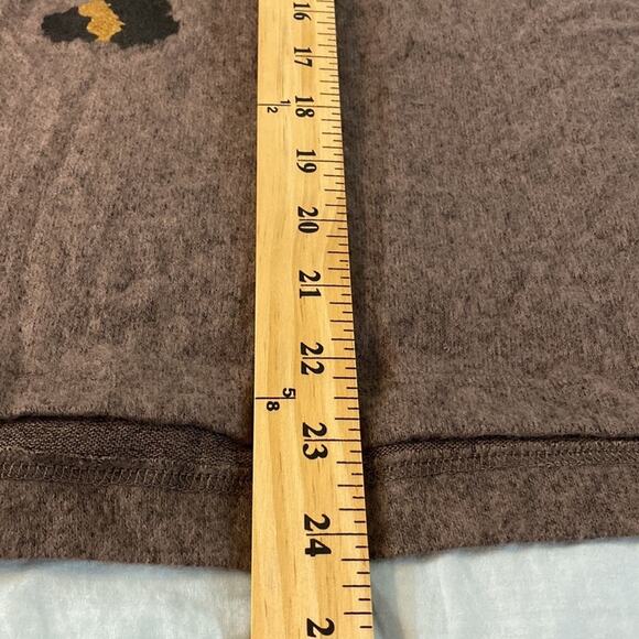 Anthropologie Maronie 2 Piece Set Mocha Loungewear Top/Pants Size Small - Picture 6 of 9